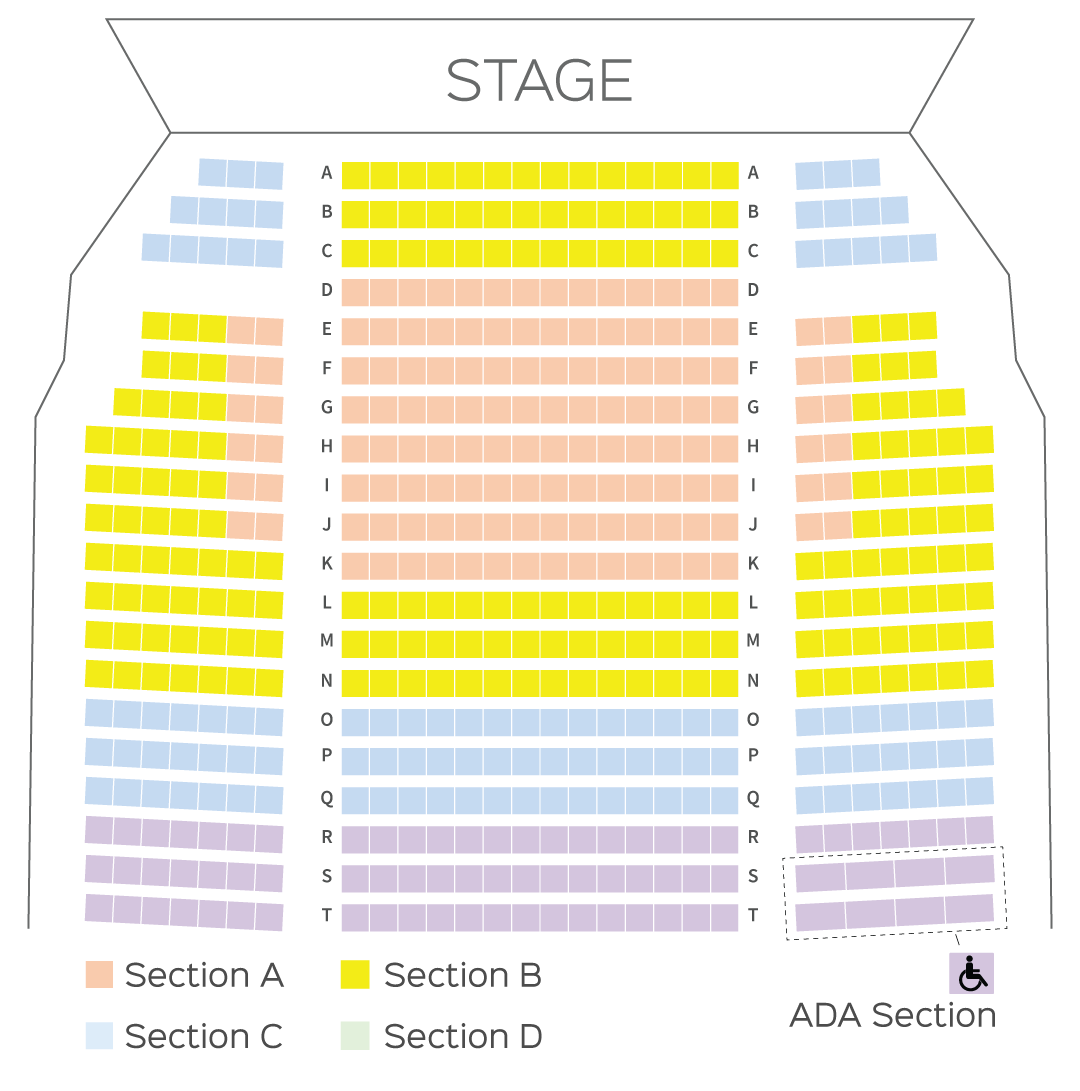 Kahilu Theatre Seating Chart