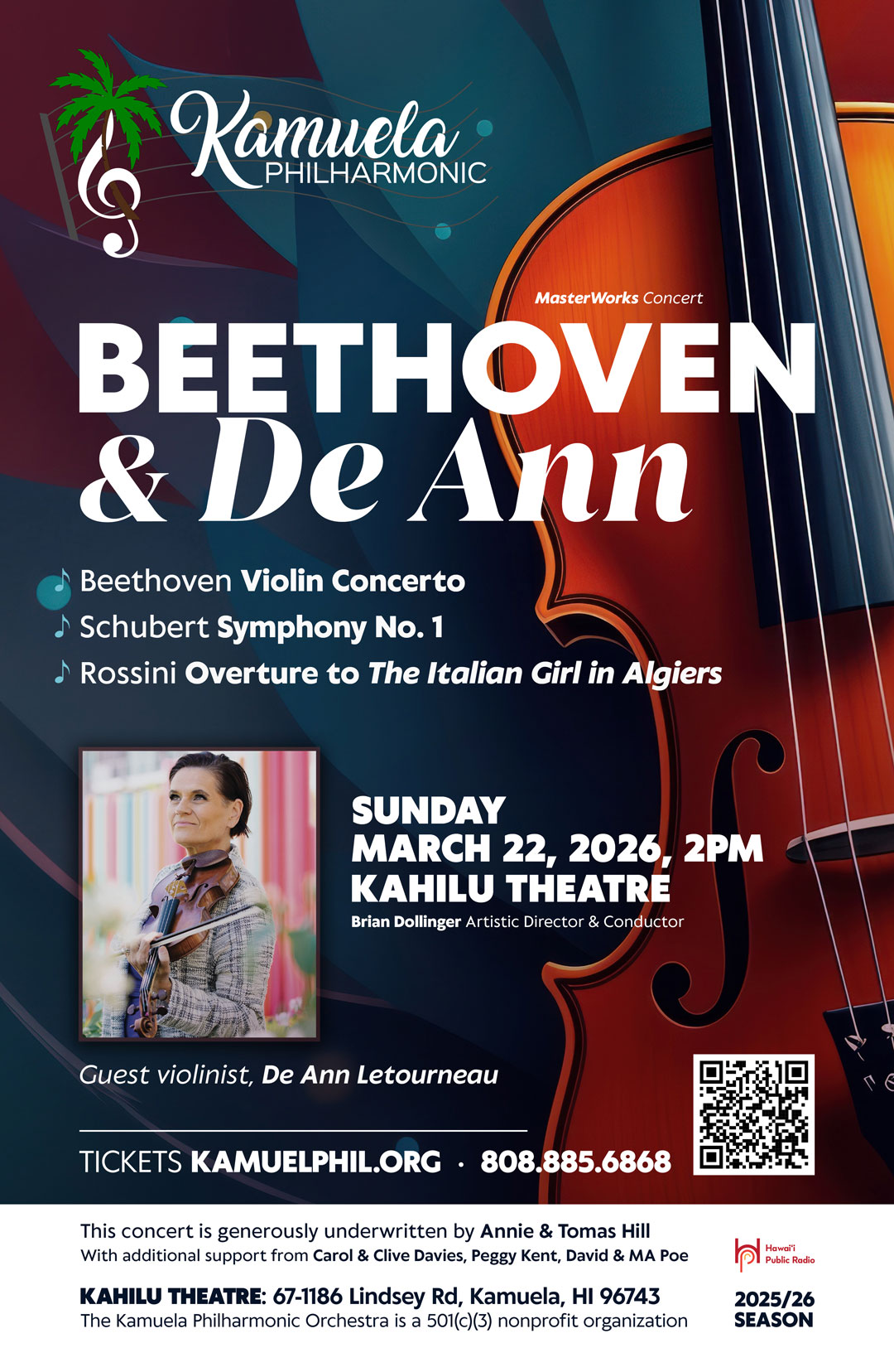 Beethoven & De Ann poster